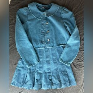 Denim skirt and jacket from Zara. No visible signs of wear.